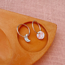 Load image into Gallery viewer, MIX & MATCH charm hoops