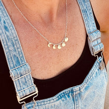 Load image into Gallery viewer, Moon phase charm necklace