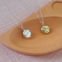 Load image into Gallery viewer, Moon face necklace
