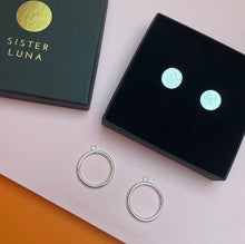 Load image into Gallery viewer, Multiway moon earrings
