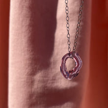 Load image into Gallery viewer, Molten glass necklace
