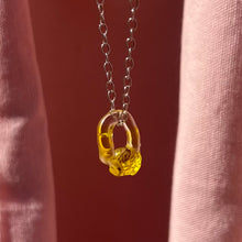 Load image into Gallery viewer, Molten glass necklace
