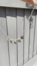 Load and play video in Gallery viewer, Moon phase necklace
